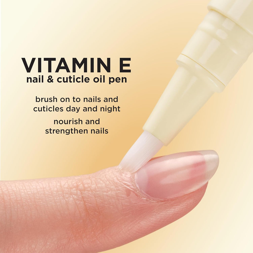 Sally Hansen Nail Treatment Vitamin E Nail & Cuticle Oil™ | Enriched with Natural Essential Oils & Vitamin E | Deeply Nourishes & Conditions Dry Nails & Cuticles