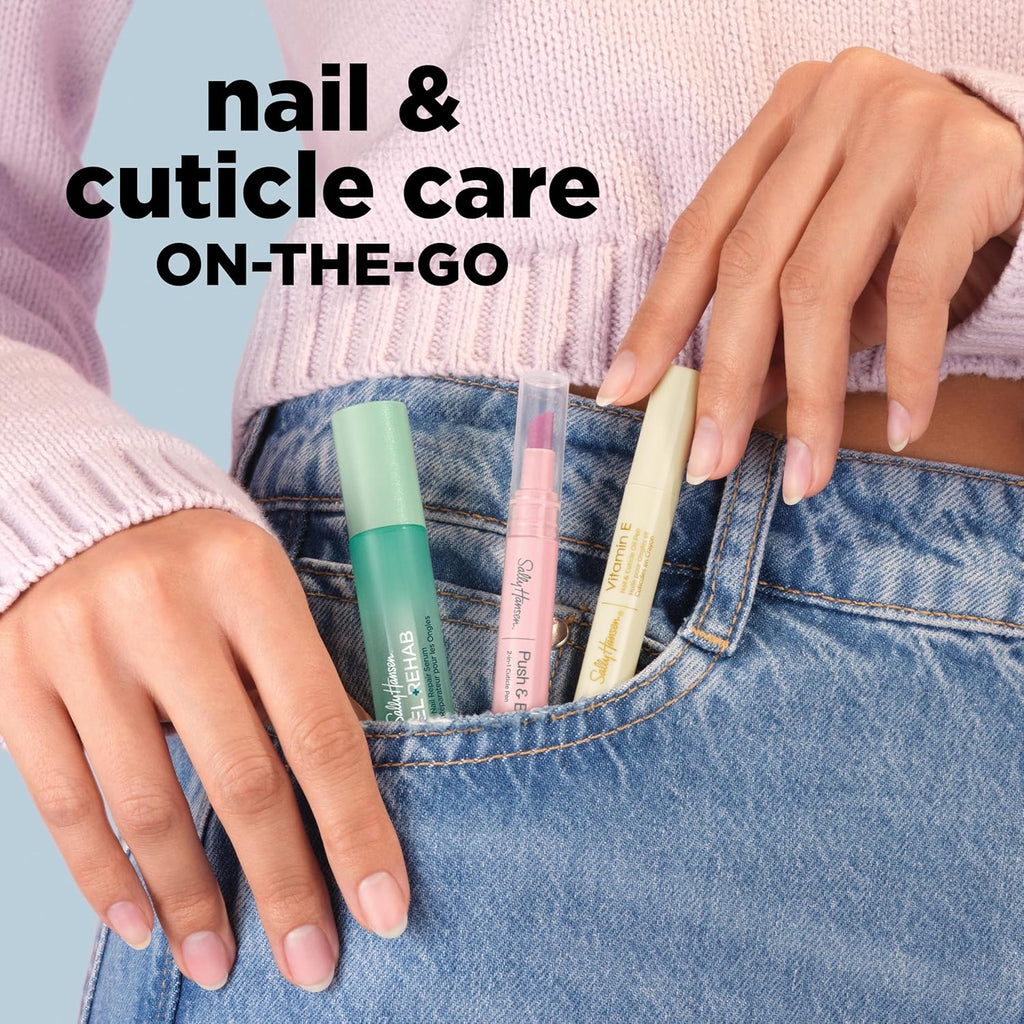 Sally Hansen Nail Treatment Vitamin E Nail & Cuticle Oil™ | Enriched with Natural Essential Oils & Vitamin E | Deeply Nourishes & Conditions Dry Nails & Cuticles