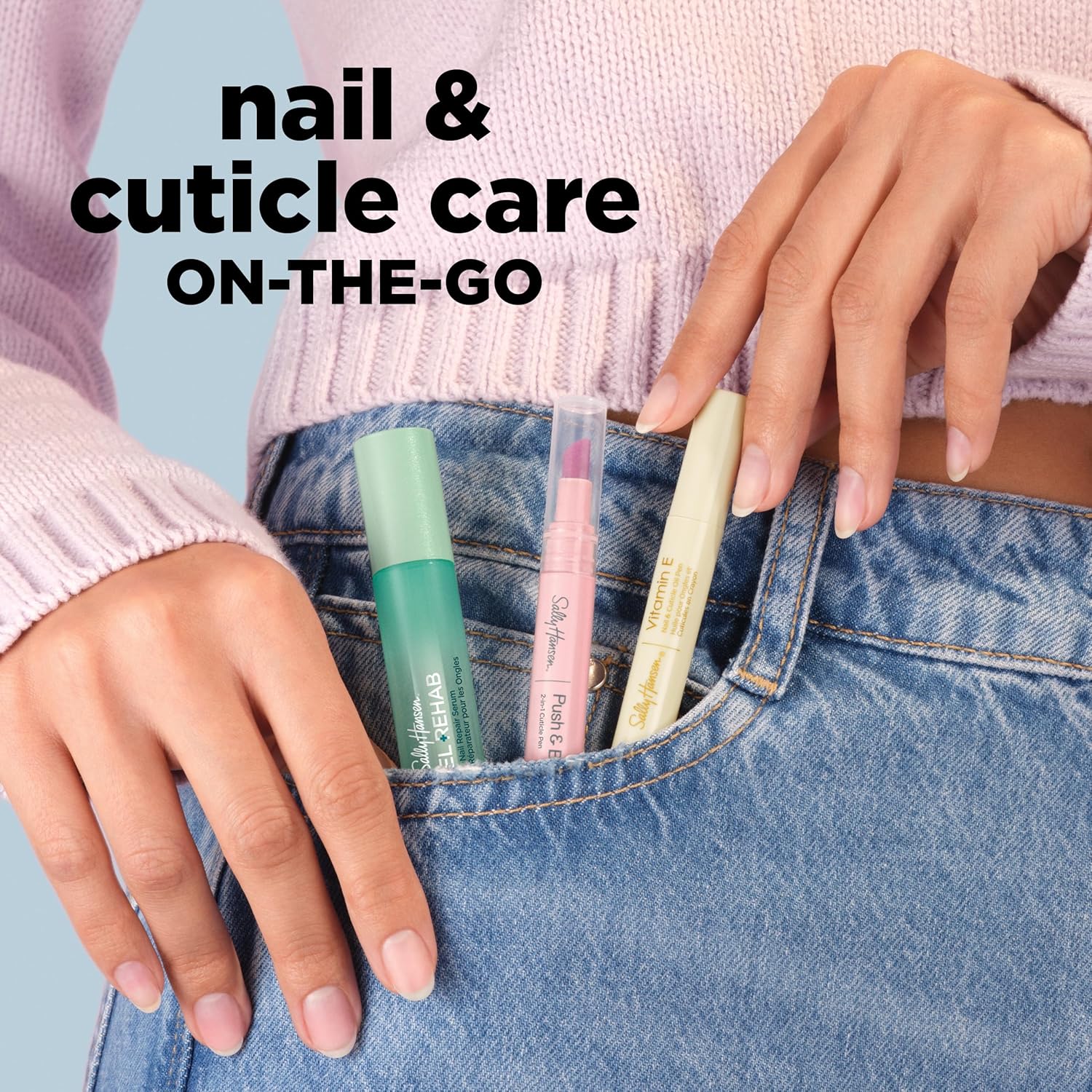 Sally Hansen Nail Treatment Vitamin E Nail & Cuticle Oil™ | Enriched with Natural Essential Oils & Vitamin E | Deeply Nourishes & Conditions Dry Nails & Cuticles
