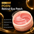 Abib PDRN Retinal Eye Patches – Brightening & Depuffing Under Eye Treatment (60 Count)