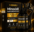 Beaueli 5% Minoxidil Beard Growth Serum – Hair & Beard Regrowth Treatment for Fuller, Thicker Growth