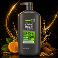 Men's Extra Fresh Body Wash & Face Cleanser – 24H Hydration Formula 30 oz
