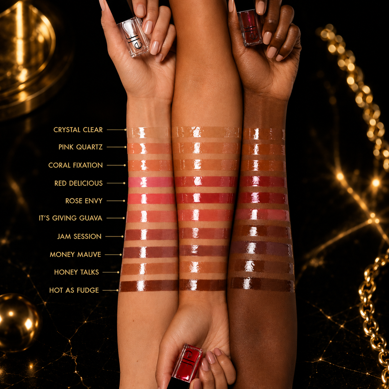 Hydrating Glow Lip Oil – Lightweight Tinted Shine with Jojoba Oil