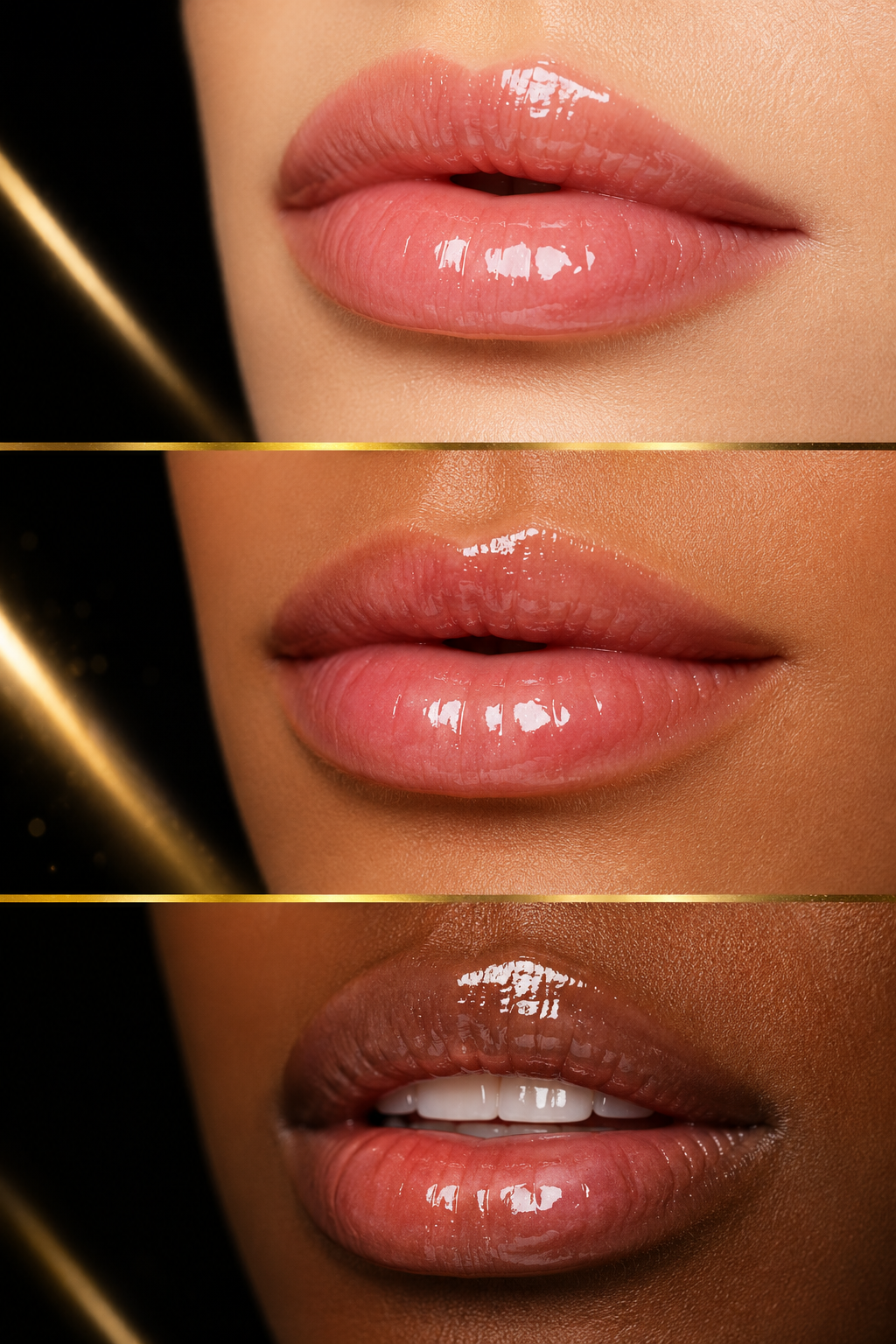 Hydrating Glow Lip Oil – Lightweight Tinted Shine with Jojoba Oil