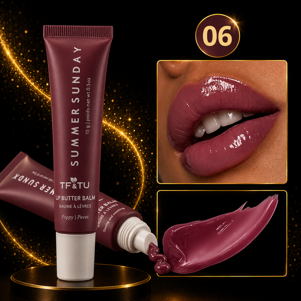 Polypeptide Lip Oil Gloss – Hydrating & Moisturizing Lip Treatment for Soft, Shiny Lips