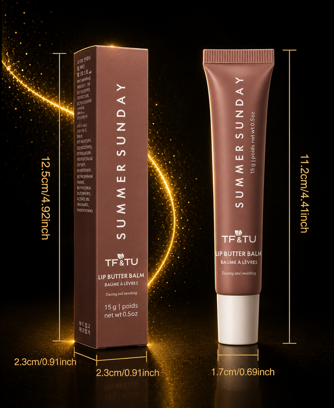 Polypeptide Lip Oil Gloss – Hydrating & Moisturizing Lip Treatment for Soft, Shiny Lips