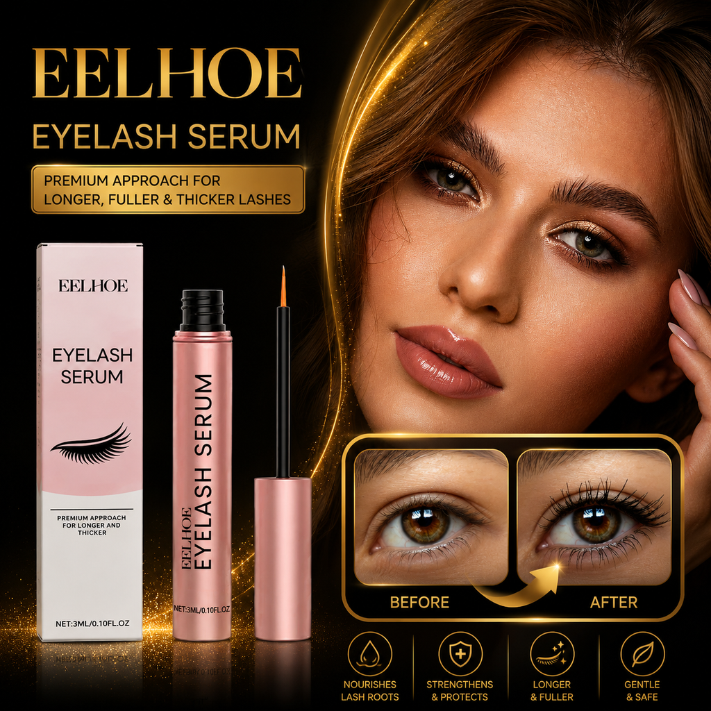 Premium Eyelash Growth Serum 3ml – Lash Enhancer for Longer, Fuller & Thicker Eyelashes