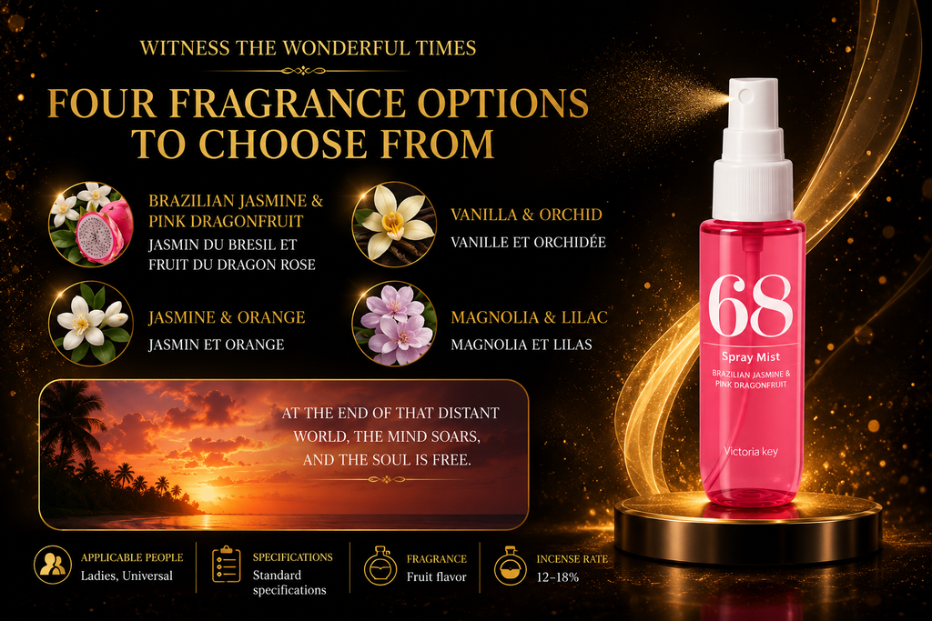 Body & Hair Fragrance Spray – Beach Inspired Perfume Mist