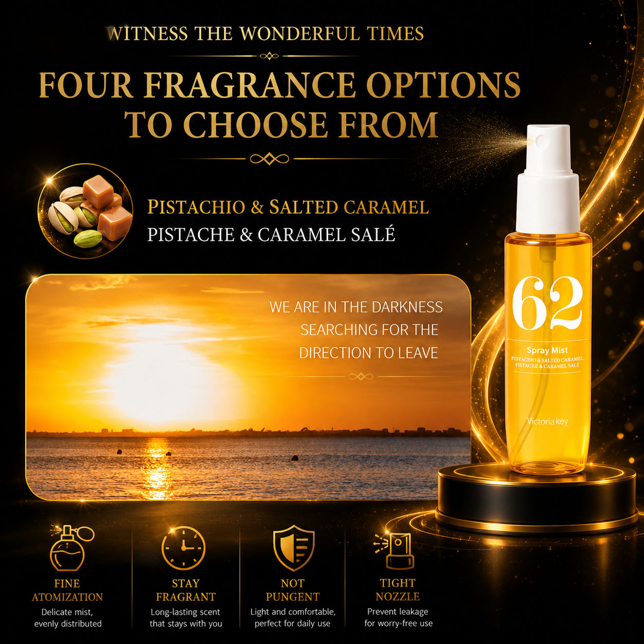 Body & Hair Fragrance Spray – Beach Inspired Perfume Mist
