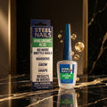 Amen Steel Nails Hardener with Hyaluronic Acid 0.40oz, No More Brittle Nails, Grow, Harden in Weeks